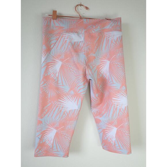 Live The Process Cropped Leggings Print M - Picture 1 of 4